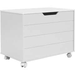 KIDSCOOL - Baúl 70x51x43 cm 15 l Blanco