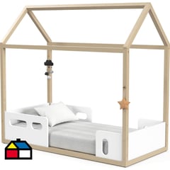 KIDSCOOL - Cama infantil 157x146x79 cm madera