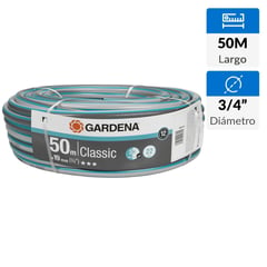 GARDENA - Manguera Clasica 3/4" 50 Metros (X1)