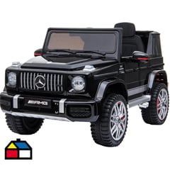 KIDSCOOL - Jeep G63 negro batería 12V licencia Mercedes Benz