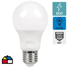 DAIRU - Ampolleta LED 3 tonos (intensidad alta, media o baja) E27 8W Luz Fría