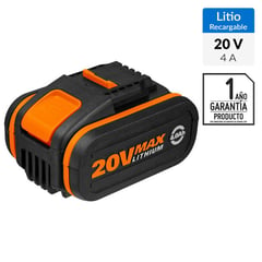 WORX - Batería recargable 20V 4,0 Ah