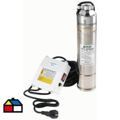 BESTFLOW - Bomba sumergible para pozo 4" 1 HP 45 l/min 220 v