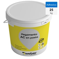 WEBER - Adhesivo Cerámico Muro Superficie Flexible 25 kg