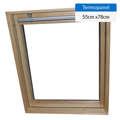 WINTEC - Ventana de techo termopanel 55x78 cm