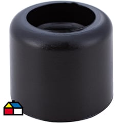 DVP - Tope para puerta 25 mm negro