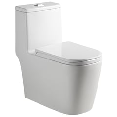 SENSI DACQUA - Sanitario One piece a Piso 30,5 cm 7 Litros Granada Blanco