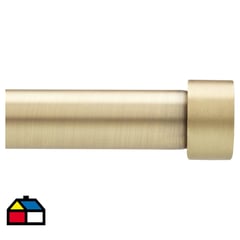 UMBRA - Set de Barra Cortina 25 mm extensible 168-304 cm Dorado