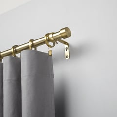 UMBRA - Set de Barra Cortina 25 mm extensible 168-304 cm Dorado