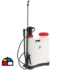 POWER PRO - Pulverizador manual 15 litros blanco