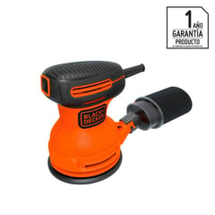 BLACK+DECKER - Lijadora roto orbital eléctrica 200W