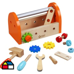 KIDSCOOL - Set didáctico Herramientas en madera