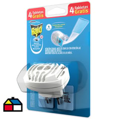 RAID - Insecticida eléctrico con 4 tabletas