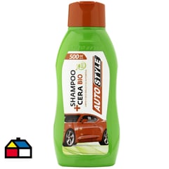 AUTOSTYLE - Shampoo más cera eco 500cc