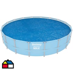 BESTWAY - Cobertor solar para piscina redonda