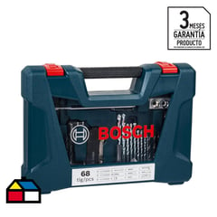 BOSCH - Kit brocas y puntas 68 piezas