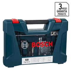 BOSCH - Kit brocas y puntas 68 piezas