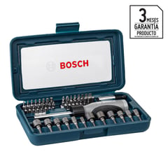 BOSCH - Kit puntas y copas 46 piezas