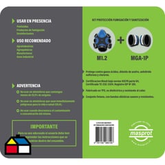 MASPROT - Kit protección fumigación y sanitación