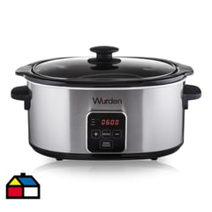 WURDEN - Olla multiuso slow cooker 6,5 l