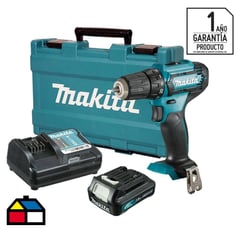 MAKITA - Taladro inalámbrico atornillador 10 mm 12V + 1 batería