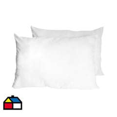 ZEE DREAMS - Pack de 2 almohadas 45x65 cm