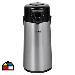 THERMOS - Termo Sifón 1.9 l Acero Inoxidable Plateado/ Negro