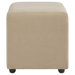 BODEVIR - Set 2 Poufs Cali Felpa