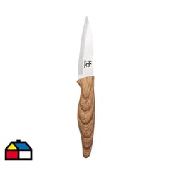 JUST HOME COLLECTION - Cuchillo papero 9 cm mango plástico y madera