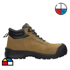 BATA INDUSTRIALS - Zapato de Seguridad Hombre Talla 42 Eagle Nubuck