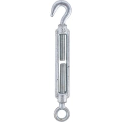 FIXSER - Tensor gancho-ojo 3/8" acero gris