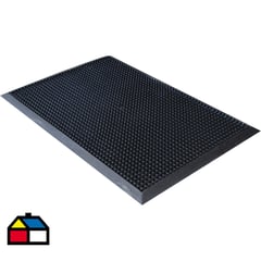 CAUCHIPLAS - Limpiapiés sanitizador negro 40x60 cm