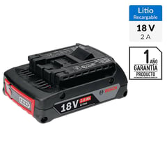 BOSCH - Batería recargable 18V 2,0 Ah