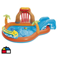 BESTWAY - Piscina interactiva volcan