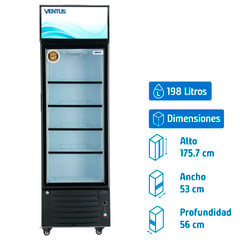 VENTUS - Visi cooler 198 litros lg-260