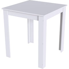 BE DESIGN - Comedor 4 Sillas Cuadrada 67,8x75x67,8 cm Blanco