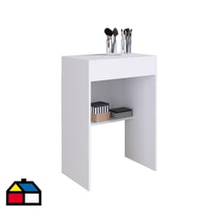 KIDSCOOL - Tocador con espejo 57x116x37 cm blanco