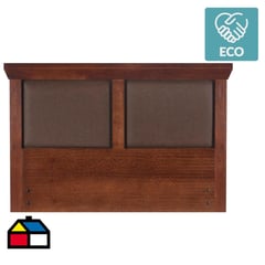 CIC - Respaldo 1,5 plazas 114x75x3 cm caramelo