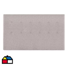 CIC - Respaldo 2 plazas 160x70x6 cm gris grafito