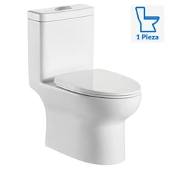 BRIGGS - Sanitario One piece Dual Múltiple 5 Litros OP Eleganza Blanco