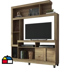 EXIT - Estante TV 48" 160x196,5x39,8 cm canela