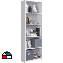 BE DESIGN - Organizador vertical 63x182,4x26 cm blanco