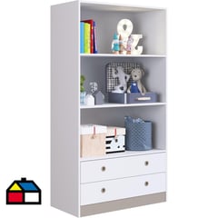 KIDSCOOL - Organizador multiuso 85x158x42,2 cm blanco