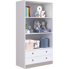 KIDSCOOL - Estante Amore 3 Nivel(es) 85x158x42.2 cm Blanco