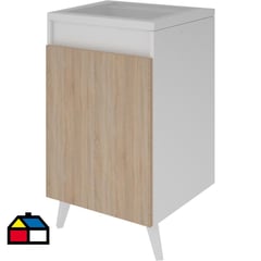 SILCOSIL - Mueble lavadero melamina 15 mm 78x48,5x80cm