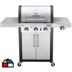 CHAR BROIL - Parrilla professional a gas 3 quemadores