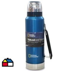NATIONAL GEOGRAPHIC - Termo metálico 1200 ml azul