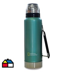 NATIONAL GEOGRAPHIC - Termo metálico 1200 ml turquesa