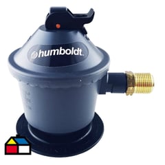 HUMBOLDT - Kit regulador de gas + flexible 3/8"x1/2"