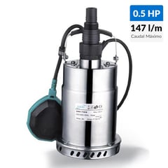 LEO - Bomba sumergible 0,5hp 147l/min